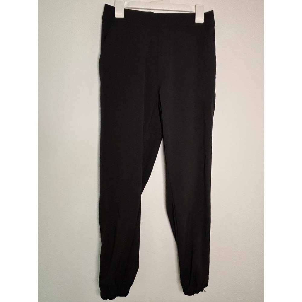 Member's Mark Travel Jogger Pants Black Size Medium Recycled Polyester Spandex